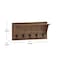 Flash Furniture 24" Rustic Brown Wall Mount Shelf with Hanging Hooks HFKHD-GDIS-CRE8-832315-GG - alternate 10